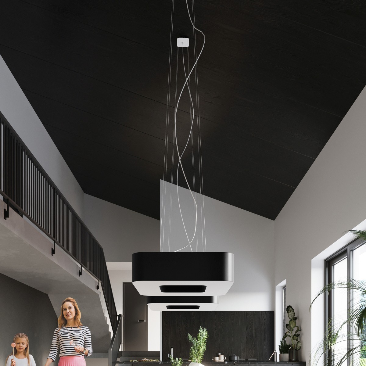 SOLLUX LIGHTING URANO 80 black