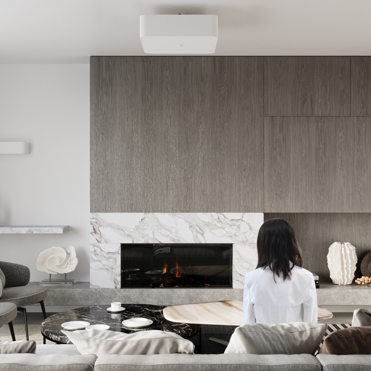 SOLLUX LIGHTING LOKKO white