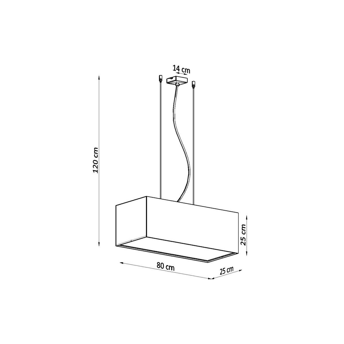 SOLLUX LIGHTING SANTA BIS 80 white