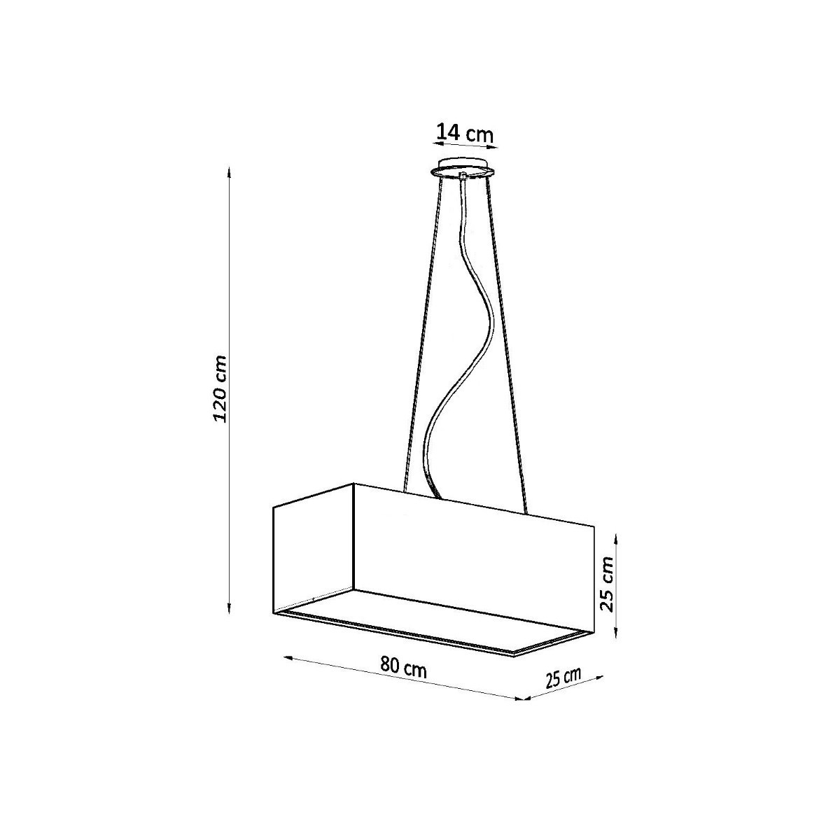 SOLLUX LIGHTING SANTA BIS 80 white