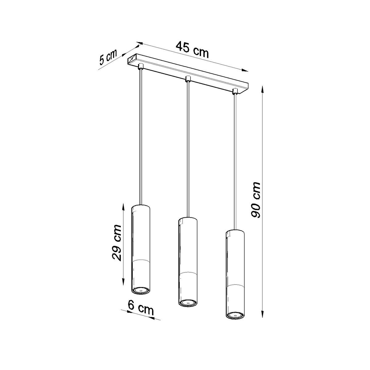 SOLLUX LIGHTING LOOPEZ 3L