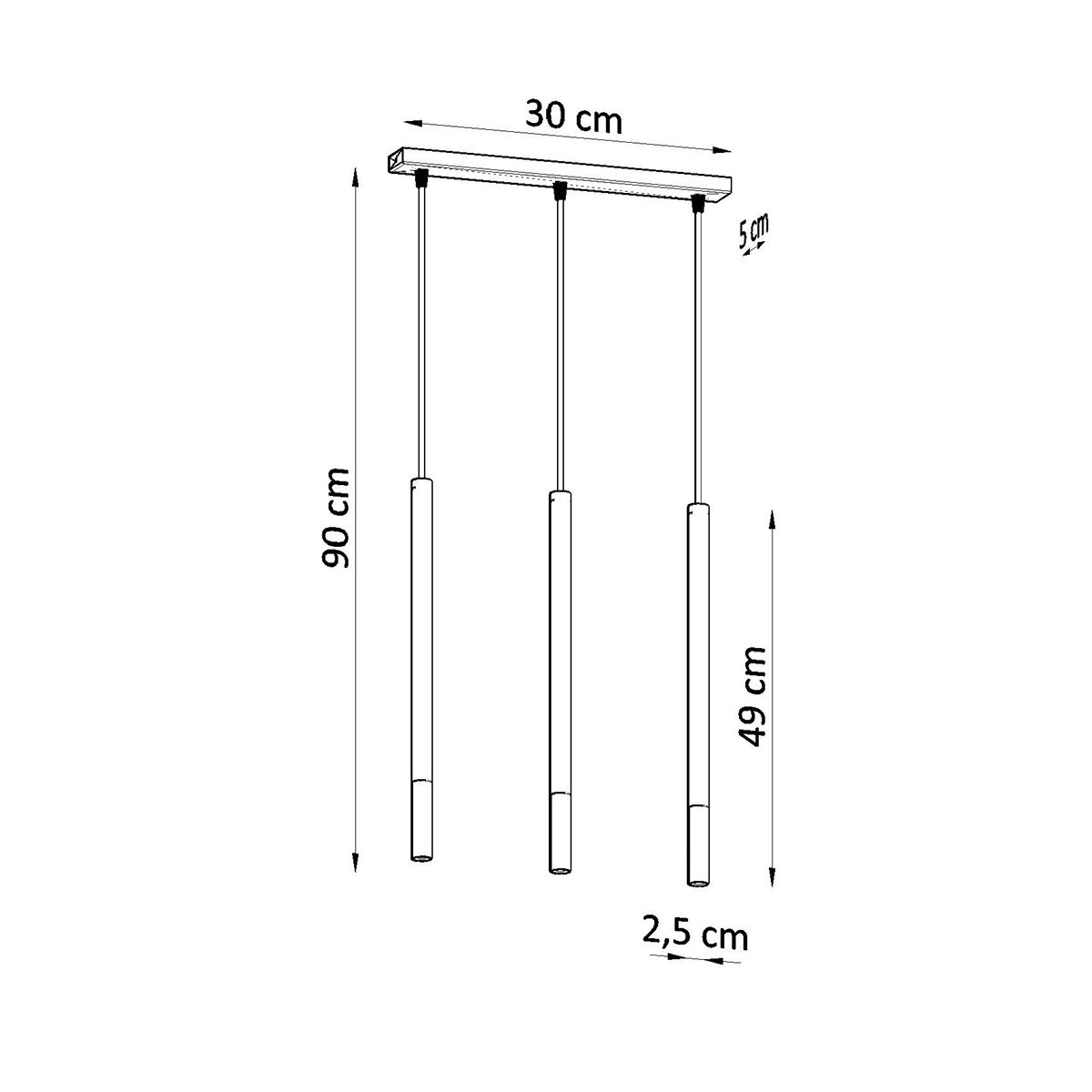 SOLLUX LIGHTING MOZAICA 3L