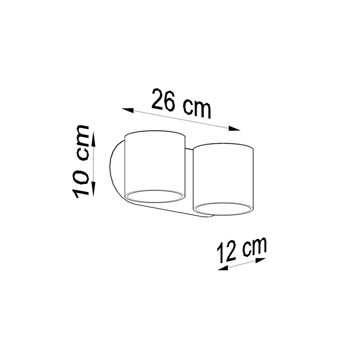 SOLLUX LIGHTING ORBIS 2 white