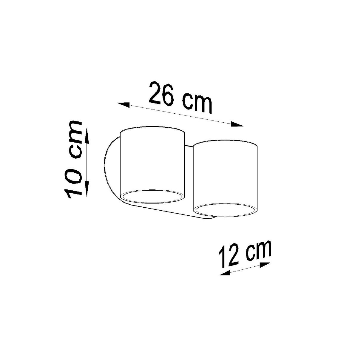 SOLLUX LIGHTING ORBIS 2 white