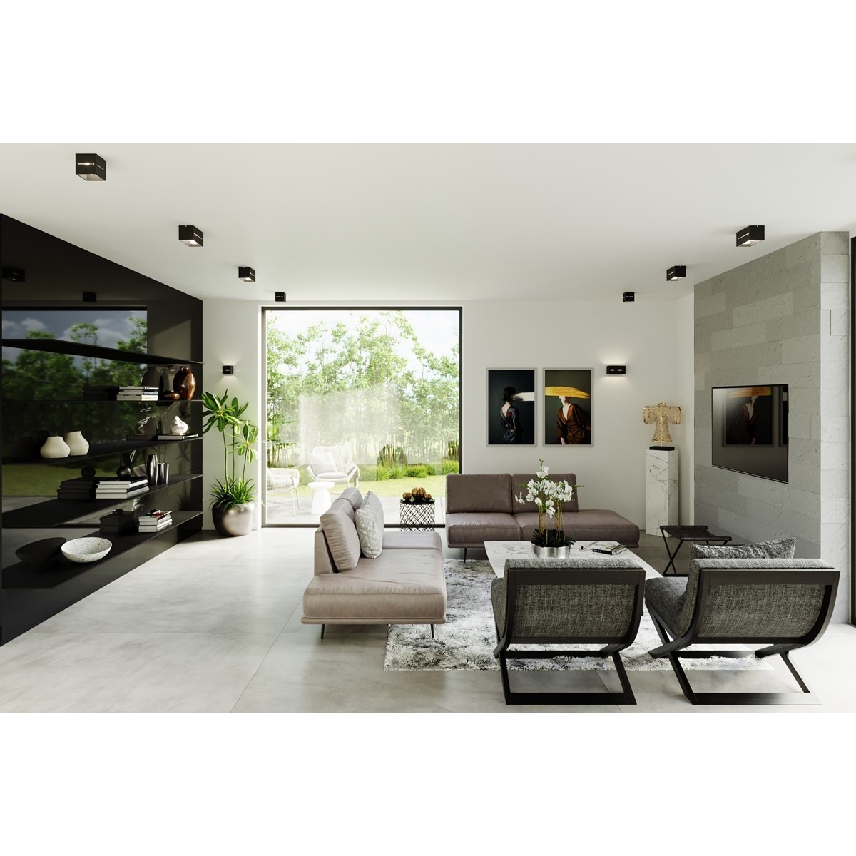 SOLLUX LIGHTING LOBO MAXI black