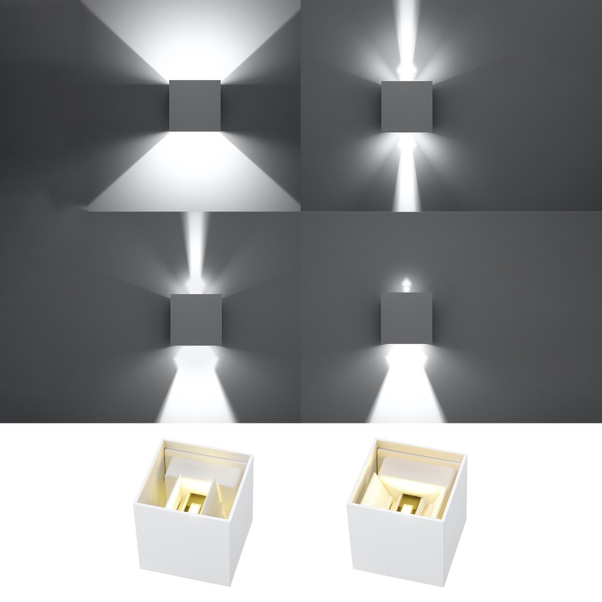 SOLLUX LIGHTING LUCA white LED IP54