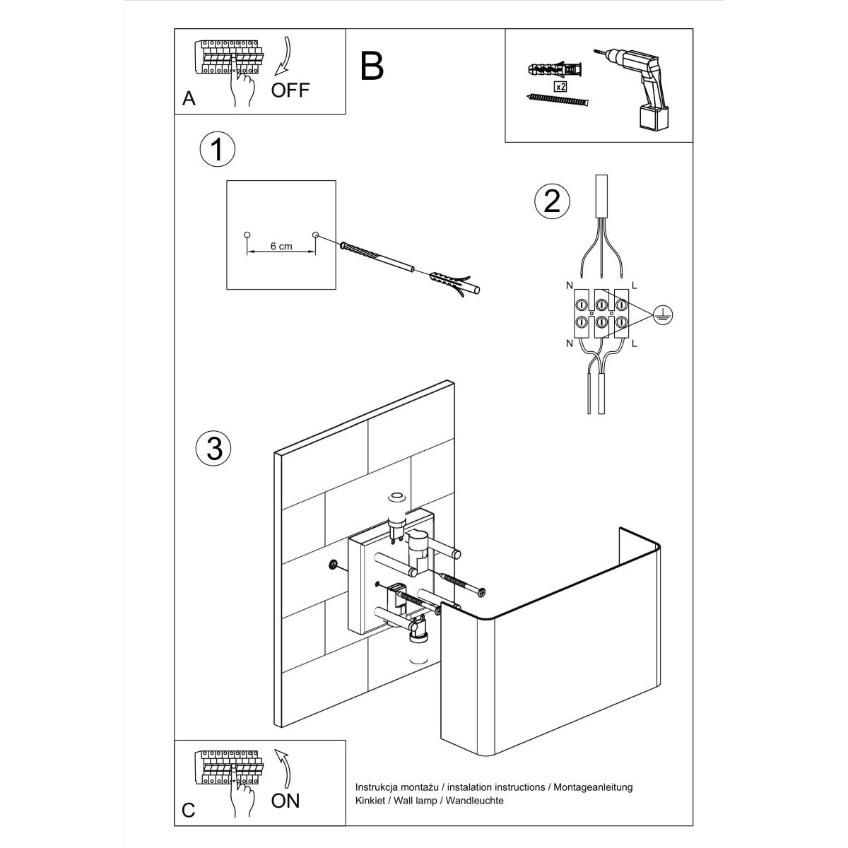 SOLLUX LIGHTING COPERTURA white
