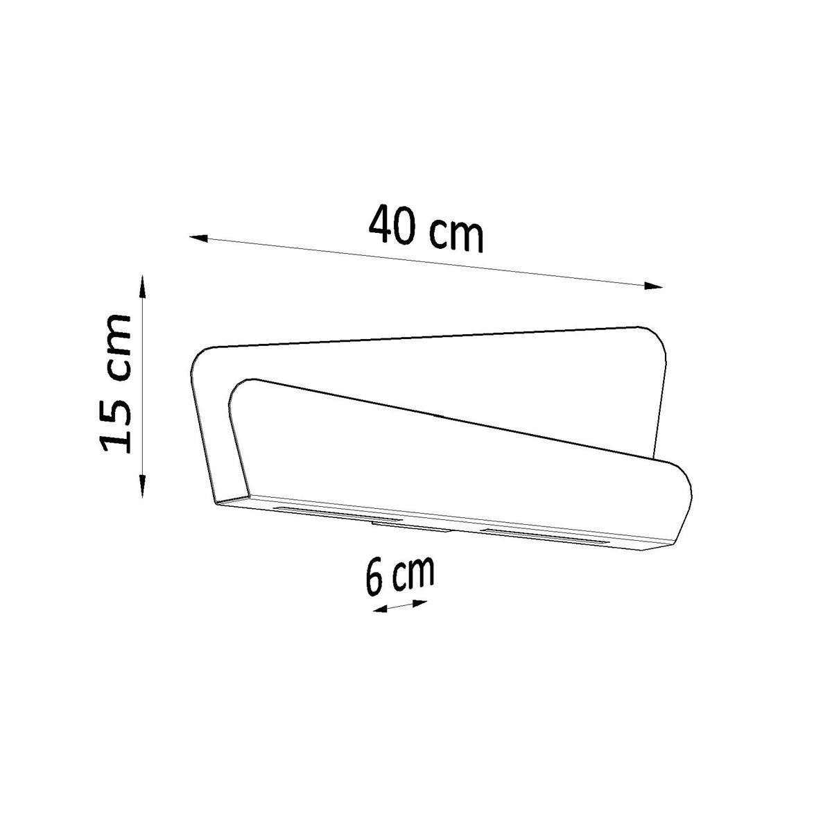 SOLLUX LIGHTING BASCIA white