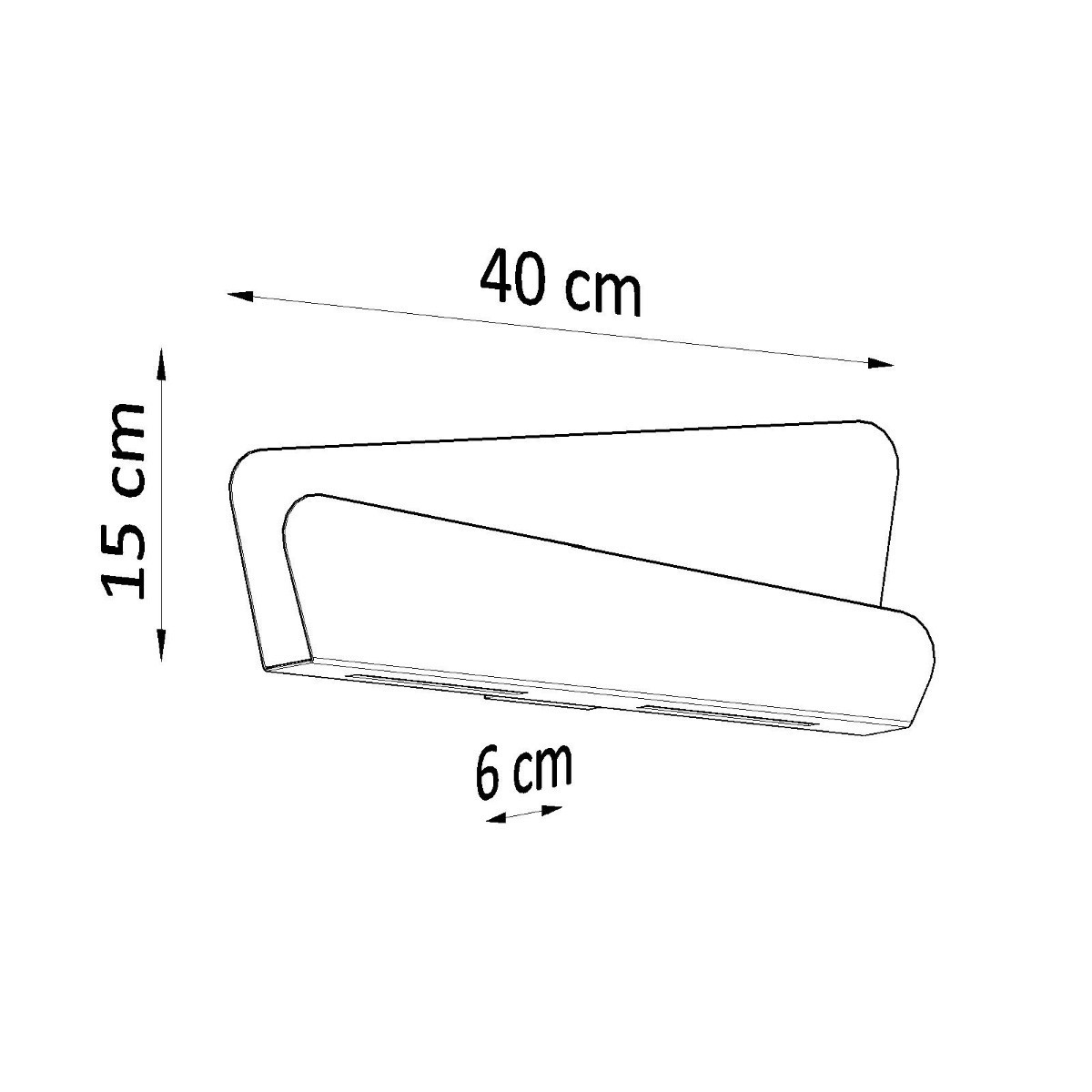 SOLLUX LIGHTING BASCIA white