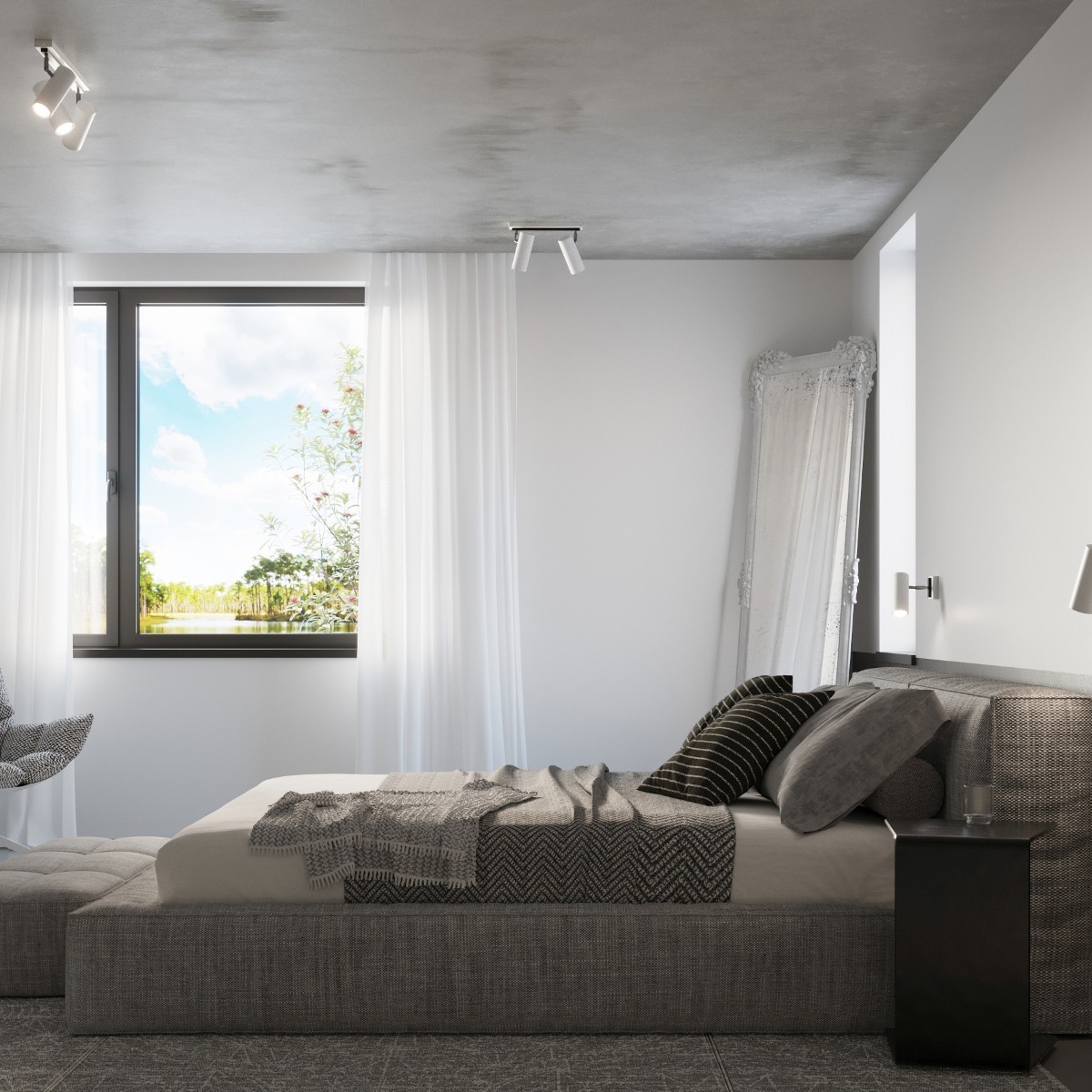 SOLLUX LIGHTING DIREZIONE 1 white