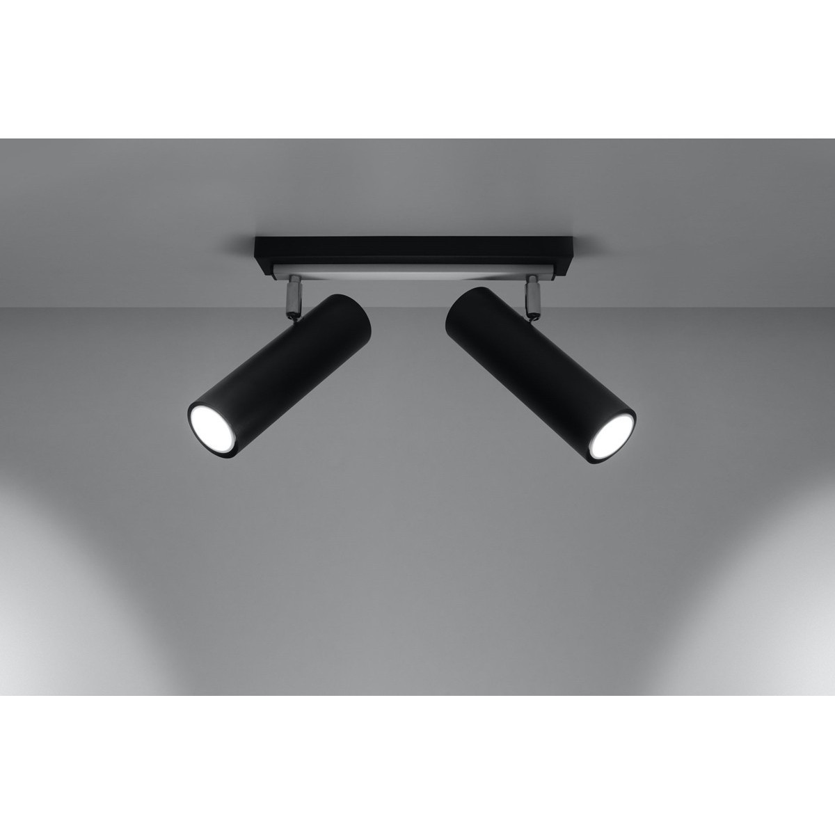 SOLLUX LIGHTING DIREZIONE 2 black