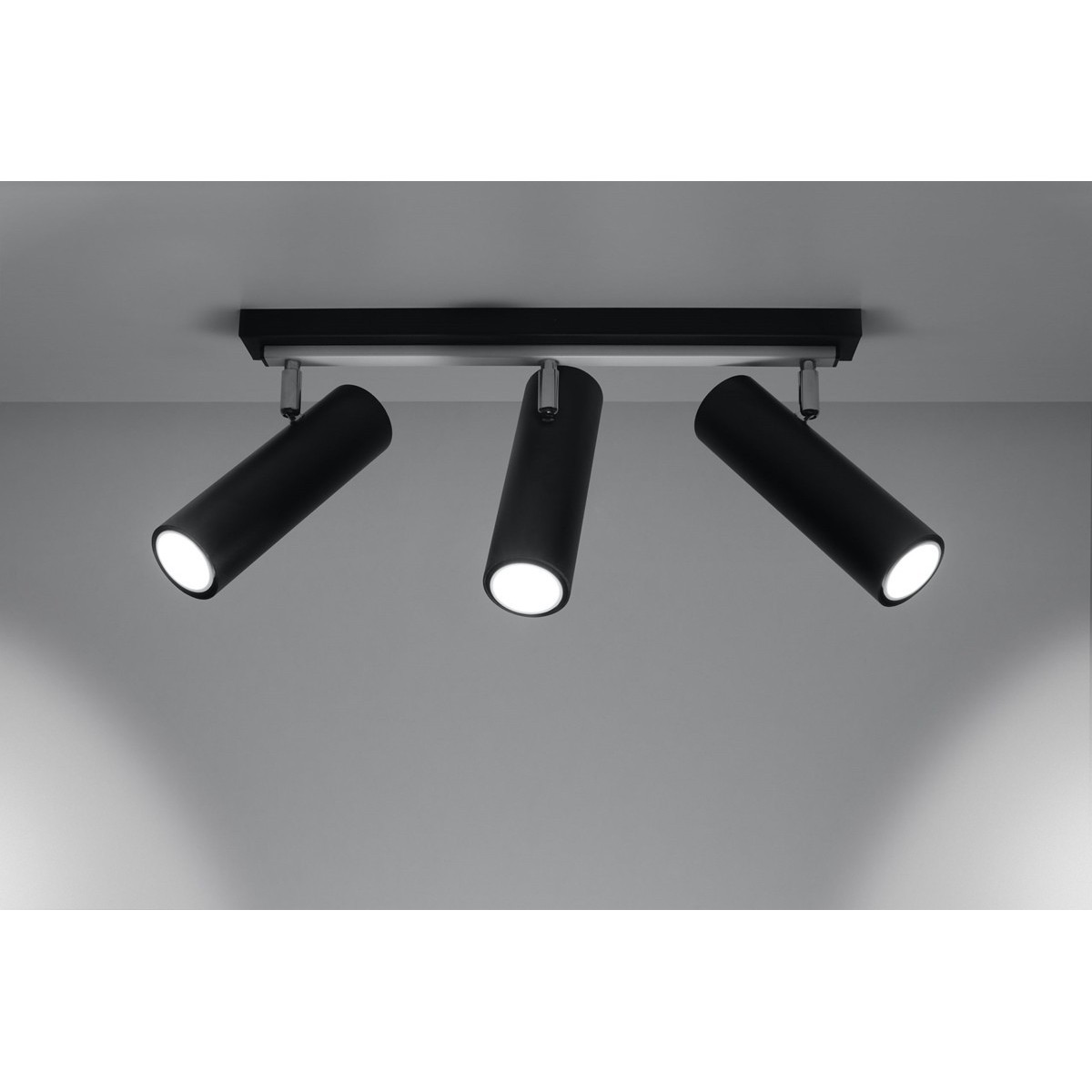 SOLLUX LIGHTING DIREZIONE 3 black