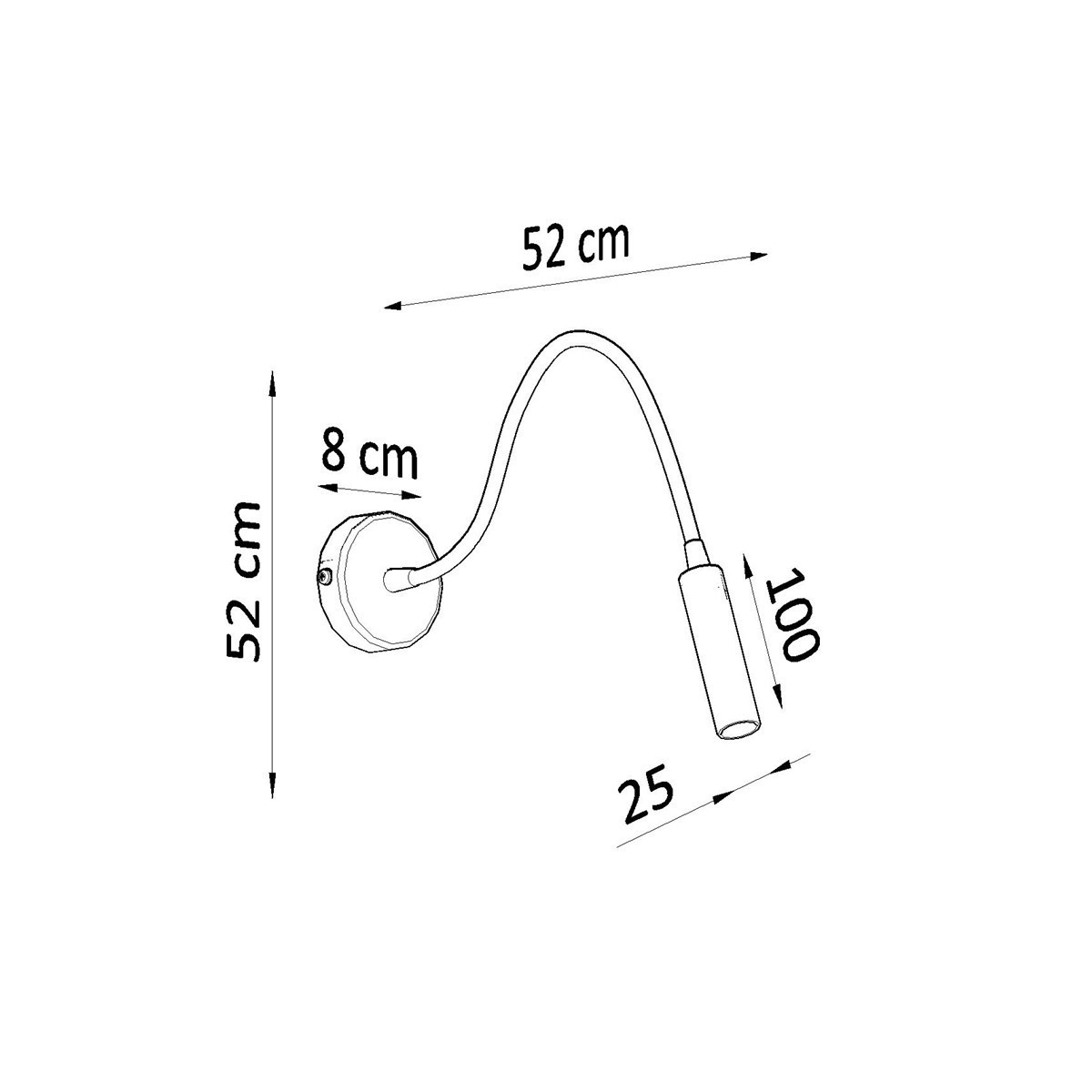 SOLLUX LIGHTING AXIL black