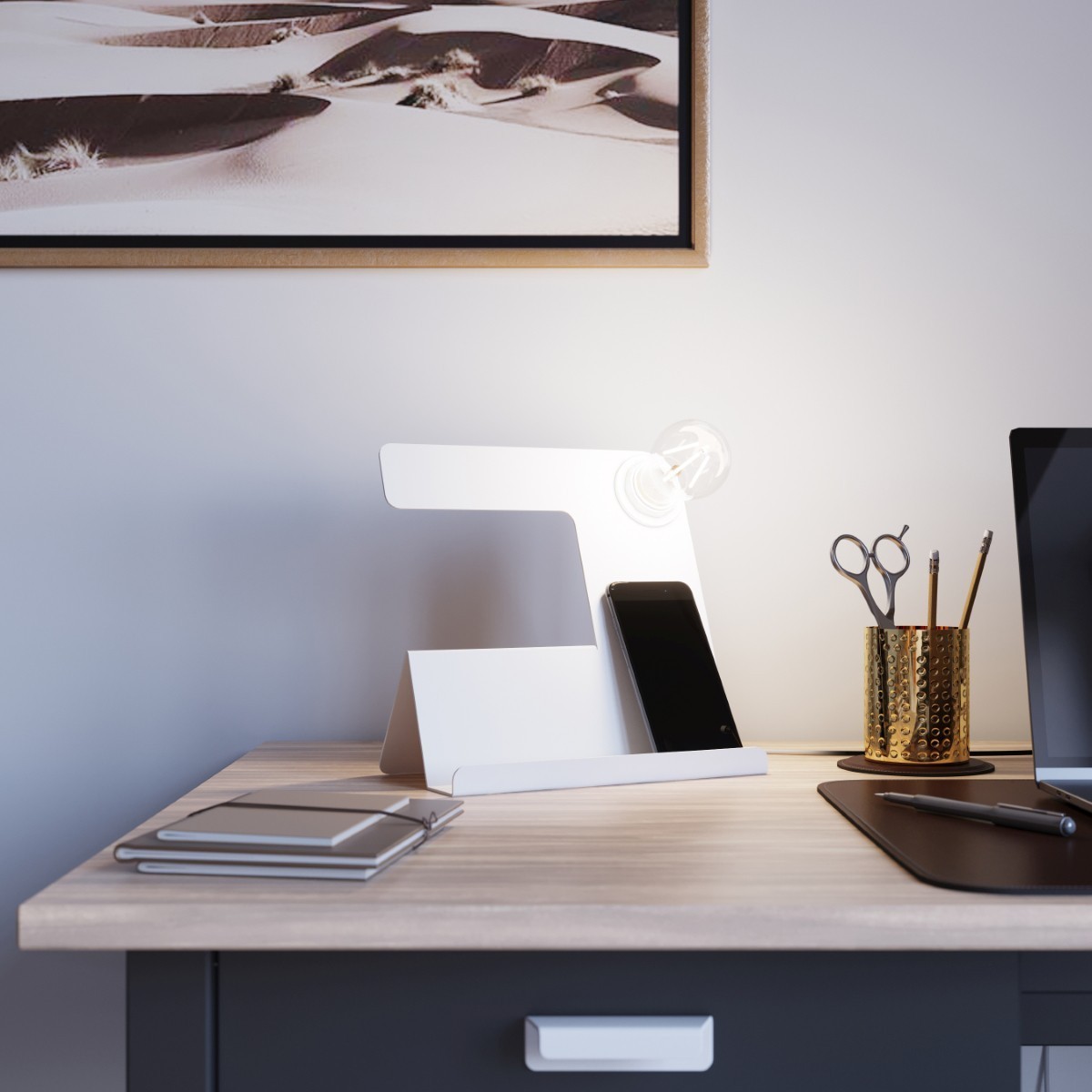 SOLLUX LIGHTING TULIP white