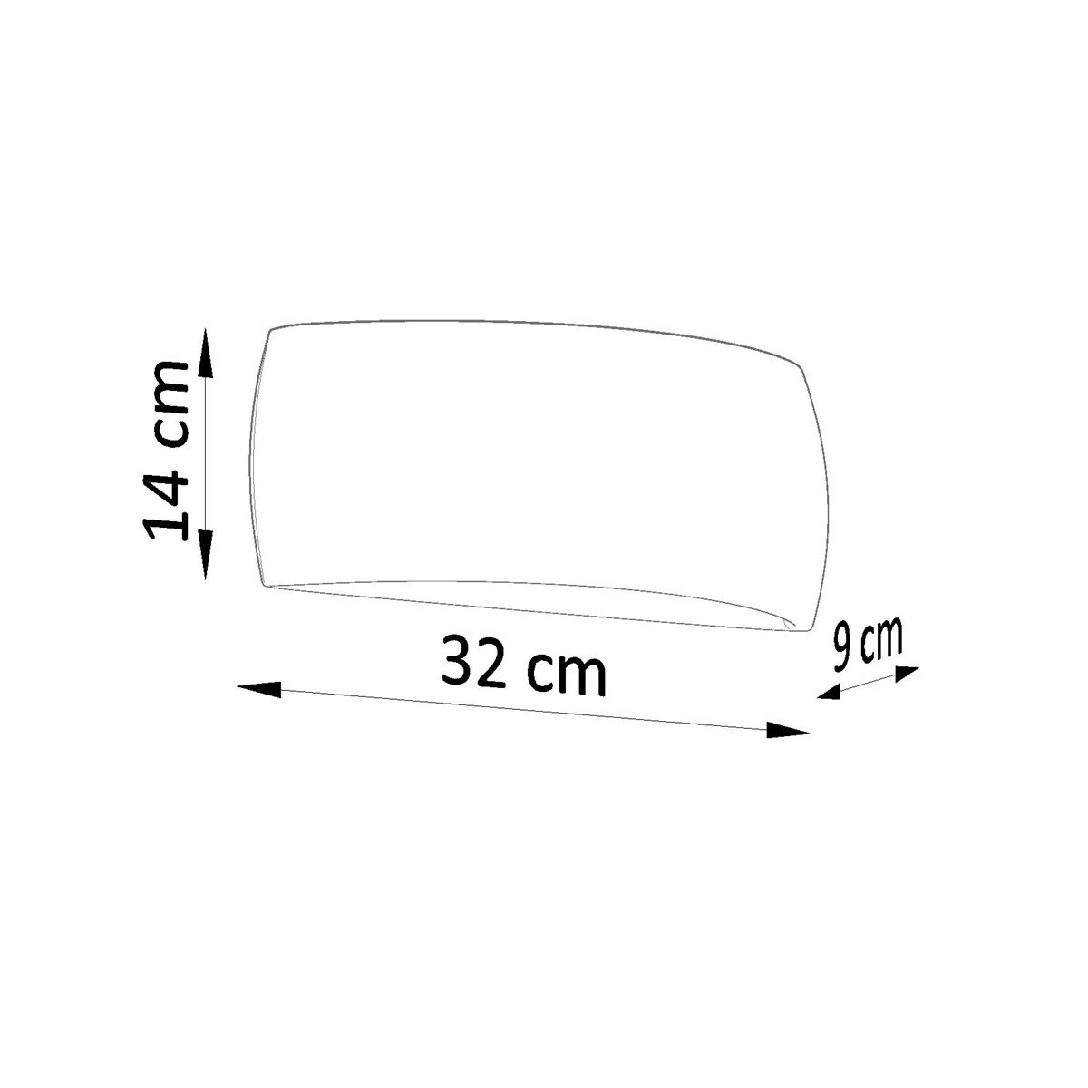 SOLLUX LIGHTING  PONTIUS black