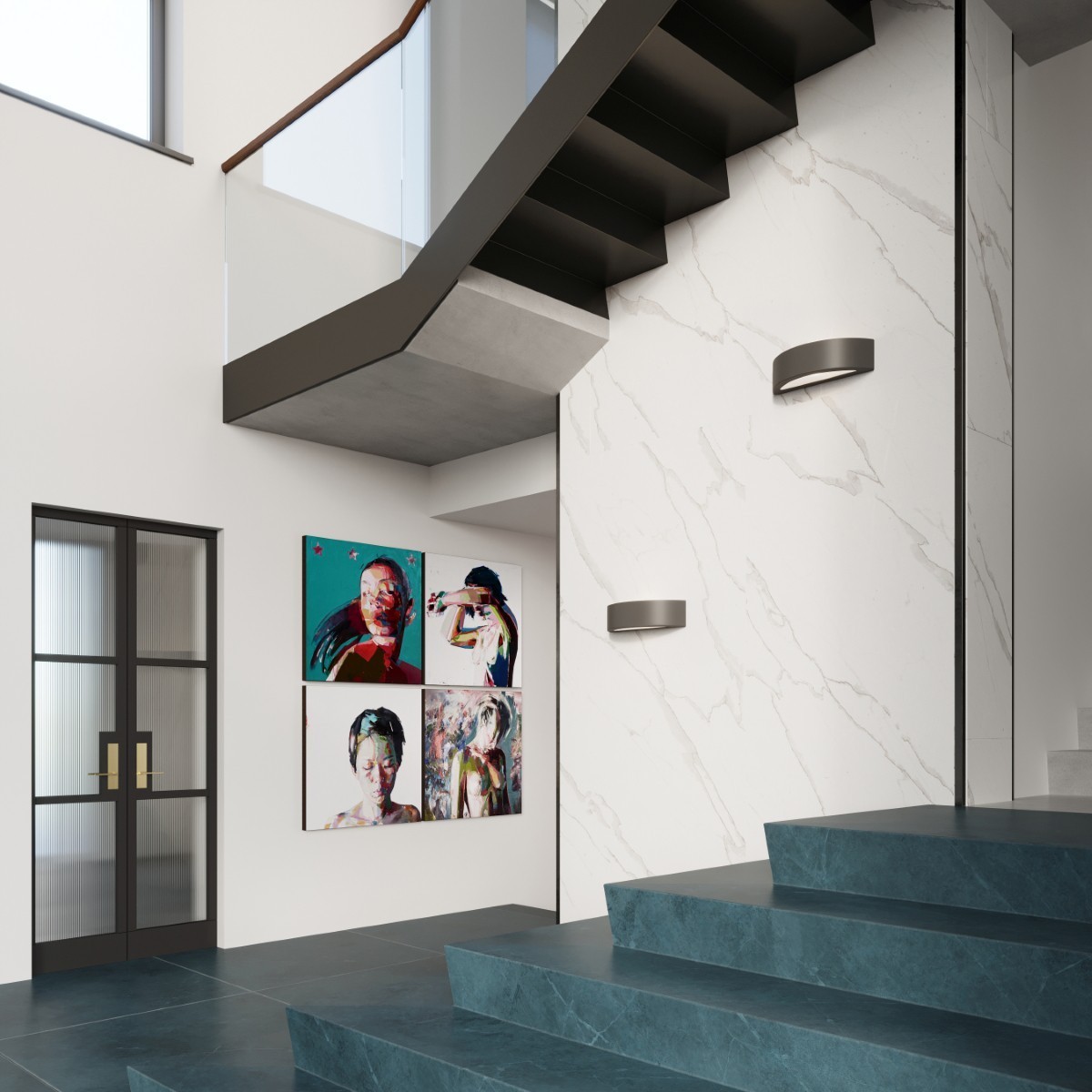 SOLLUX LIGHTING  ATENA black