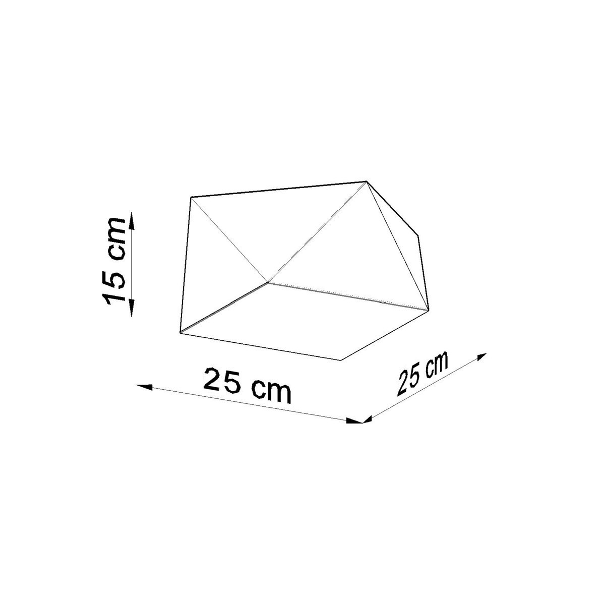 SOLLUX LIGHTING HEXA 25 white