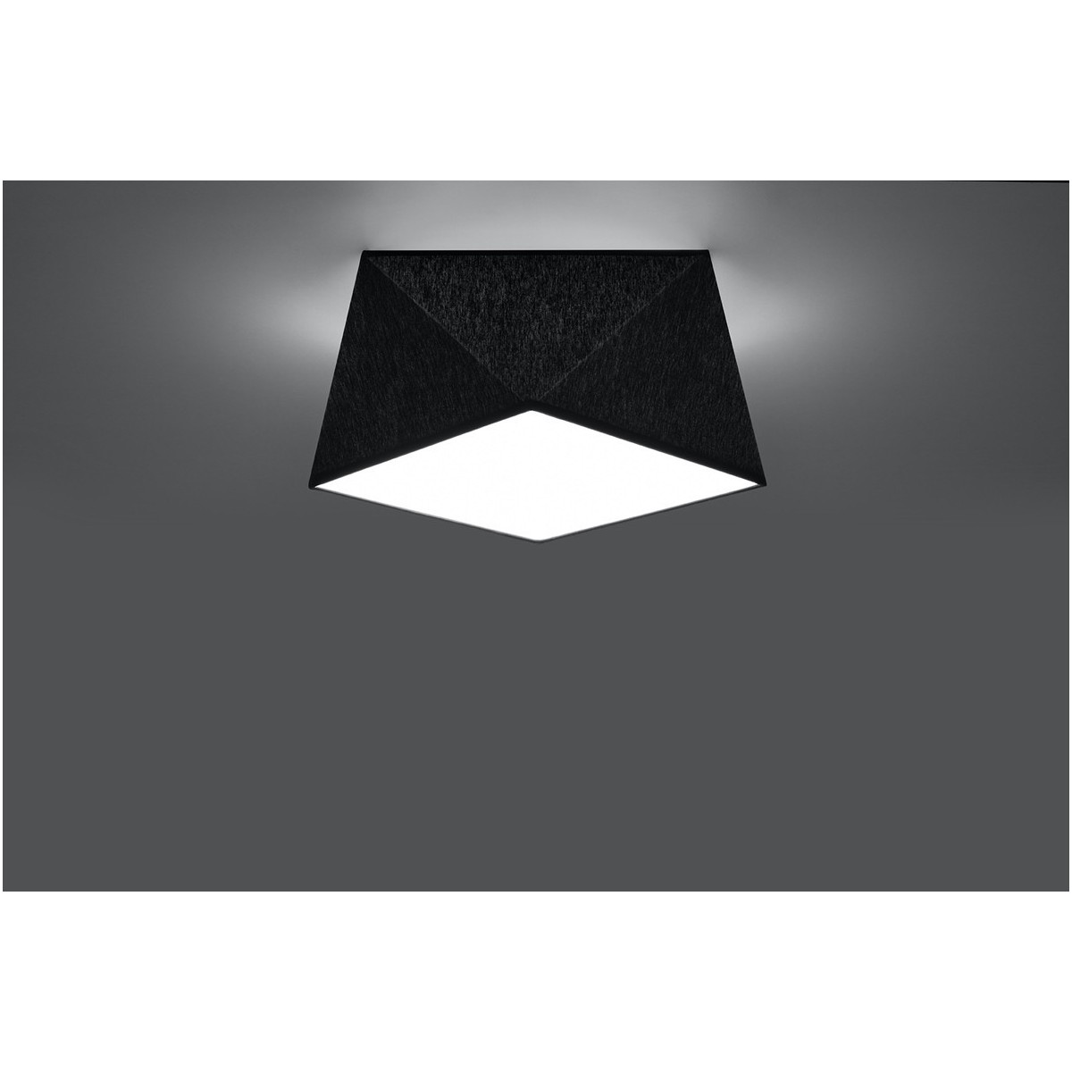 SOLLUX LIGHTING HEXA 25 black