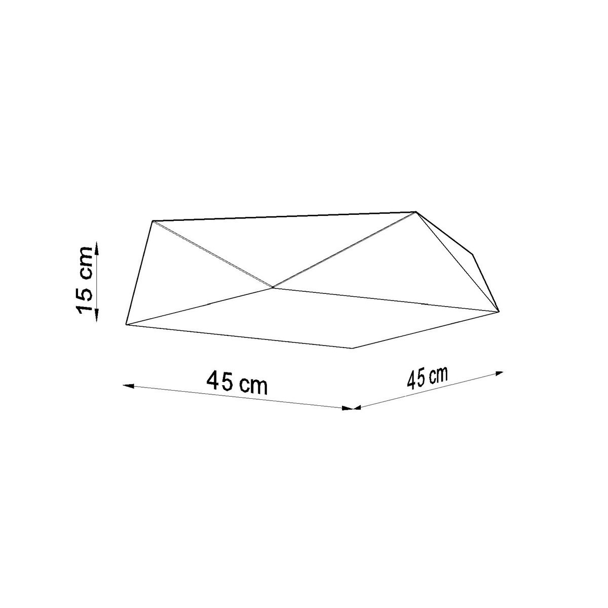 SOLLUX LIGHTING HEXA 45 white