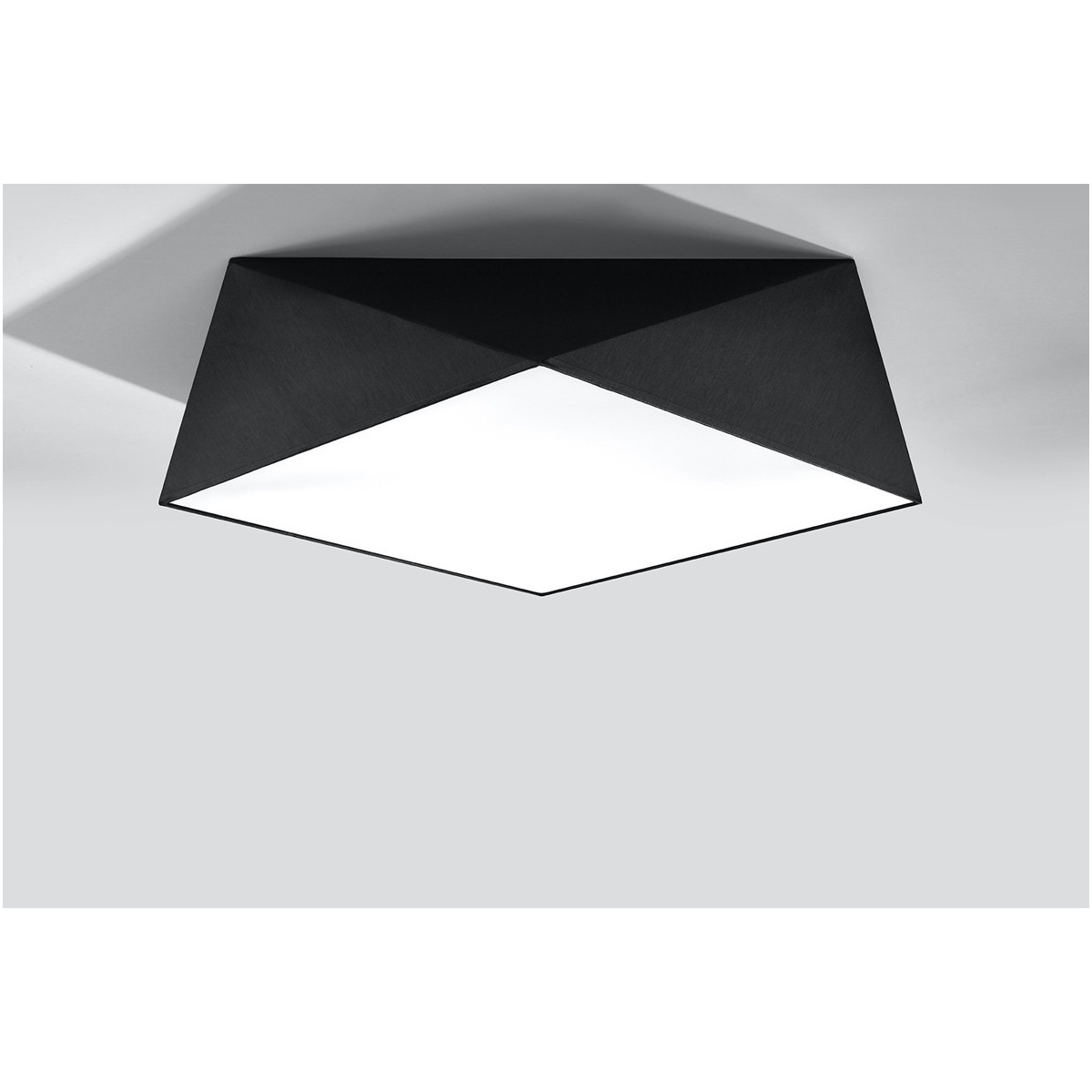 SOLLUX LIGHTING HEXA 45 black
