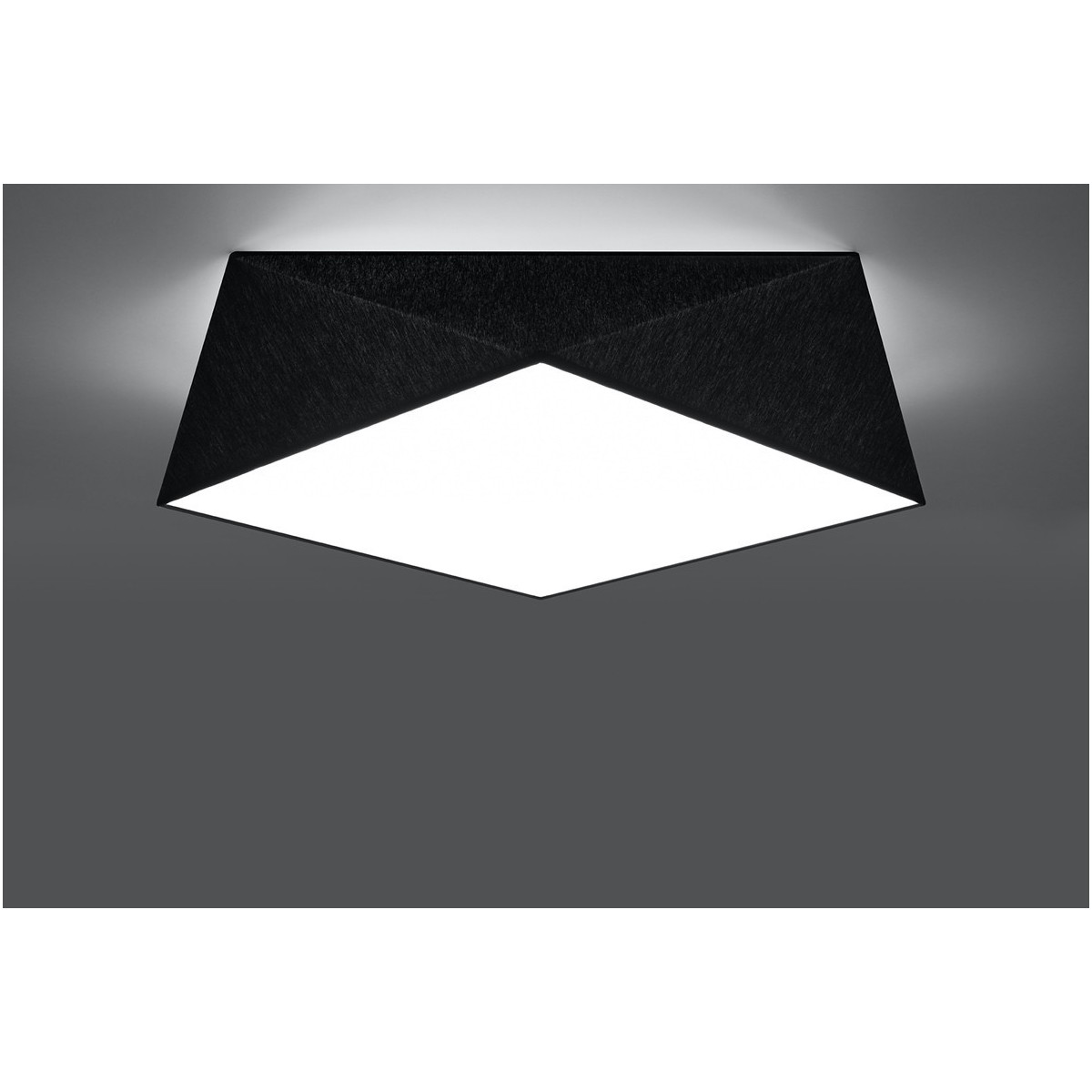 SOLLUX LIGHTING HEXA 45 black