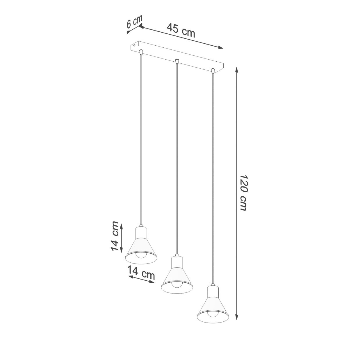 SOLLUX LIGHTING TALEJA 3  [E27]