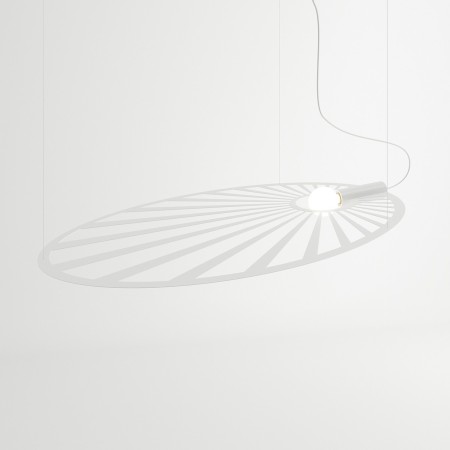 efektowna lampa - Lampa wisząca LEHDET biała