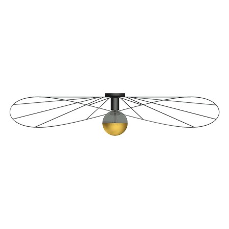stylowa lampa - Kinkiet / Plafon ESKOLA 110 czarny