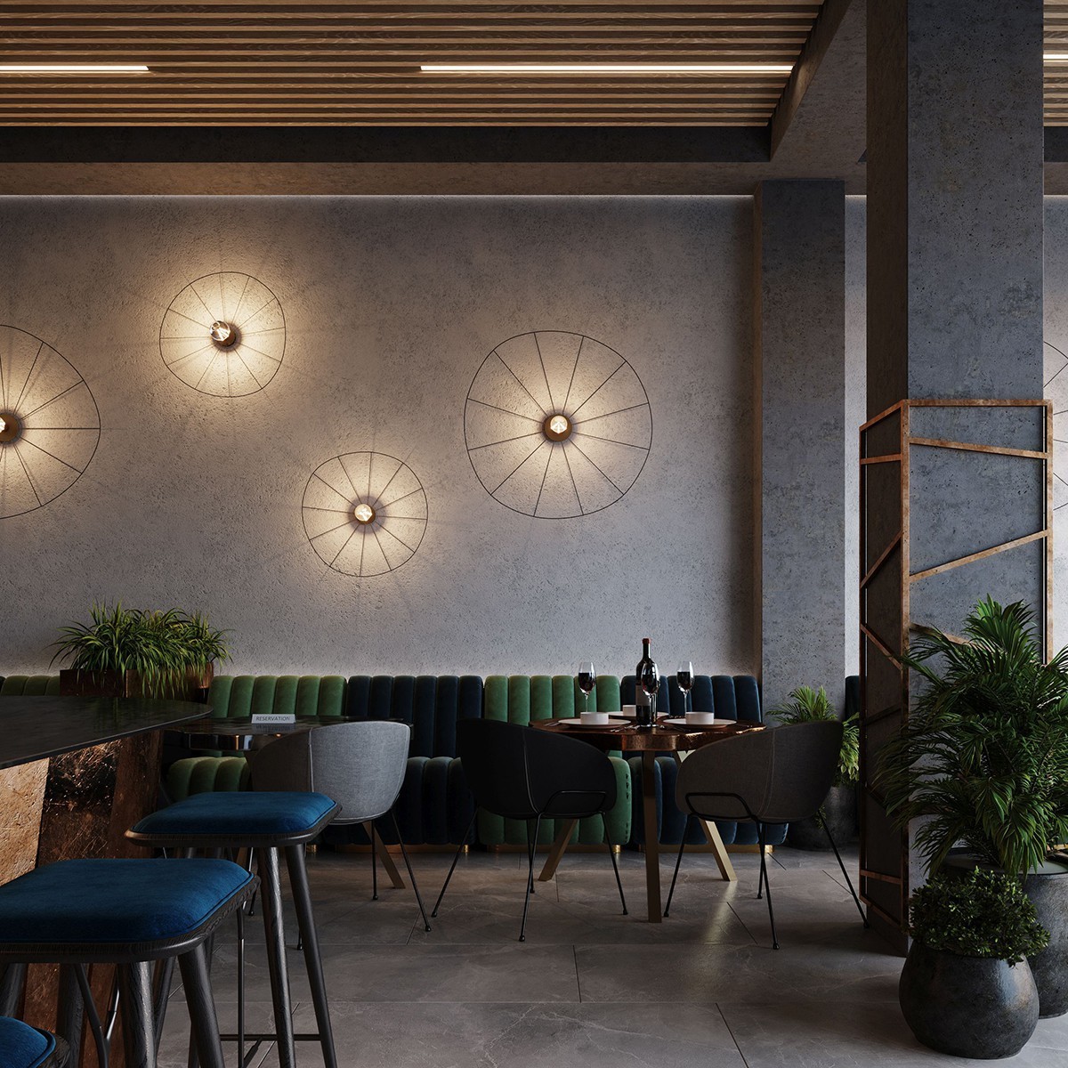 minimalistyczna lampa - Kinkiet / Plafon ESKOLA 140 czarny