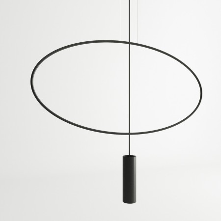 zachwycająca lampa - Lampa wisząca HOLAR 1 czarna