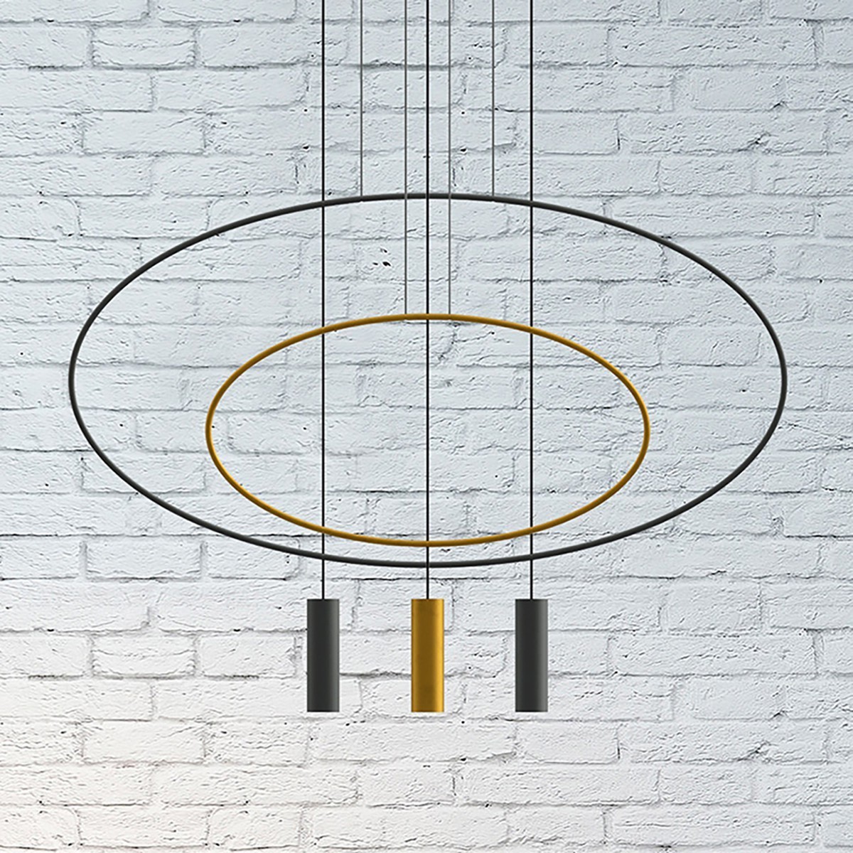 zachwycająca lampa - Lampa wisząca HOLAR 1 czarna