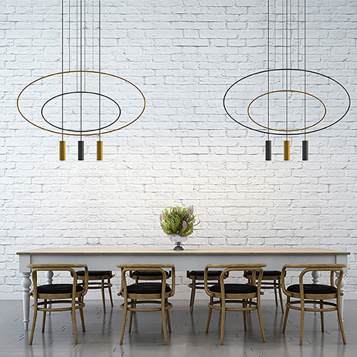 zachwycająca lampa - Lampa wisząca HOLAR 1 czarna