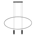urokliwa lampa - Lampa wisząca HOLAR 2 czarna