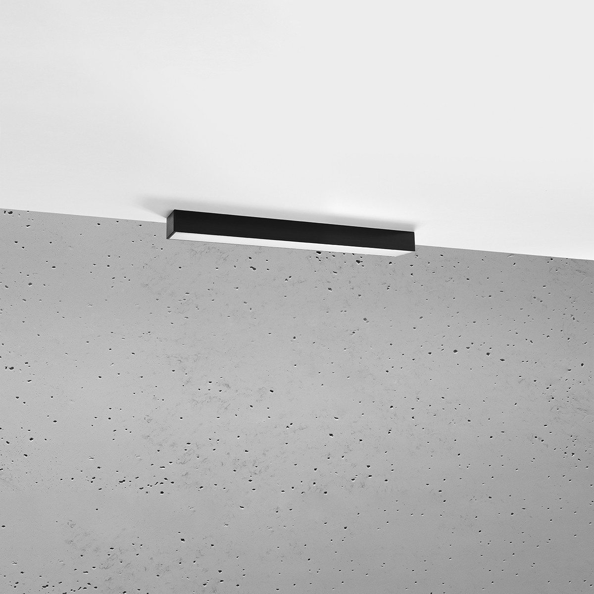 urokliwa lampa - Plafon PINNE 67 czarny 4000K