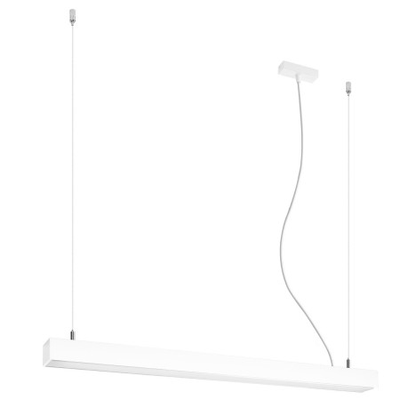 cudowna lampa - Lampa wisząca PINNE 90 biała 3000K