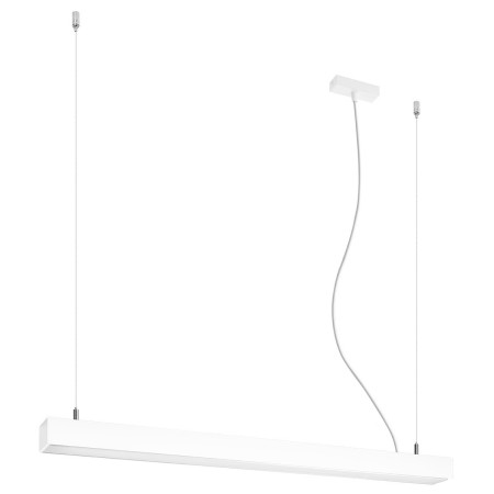 efektowna lampa - Lampa wisząca PINNE 90 biała 4000K