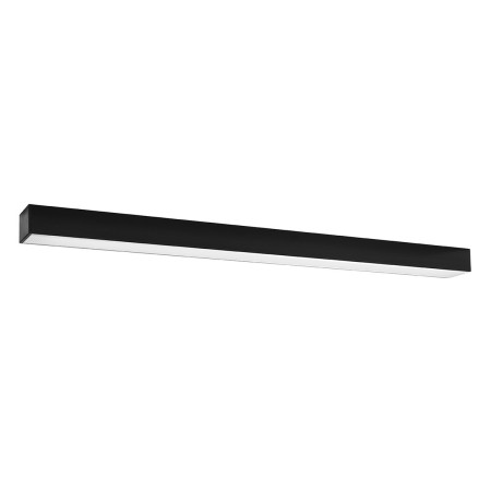 zachwycająca lampa - Plafon PINNE 90 czarny 4000K