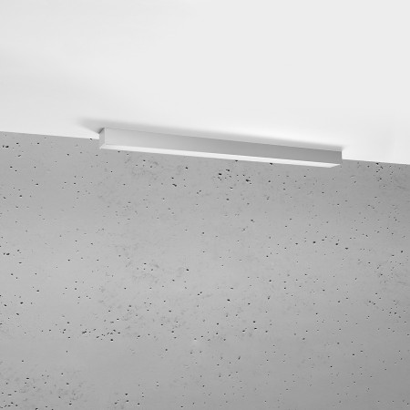 urokliwa lampa - Plafon PINNE 90 szary 4000K