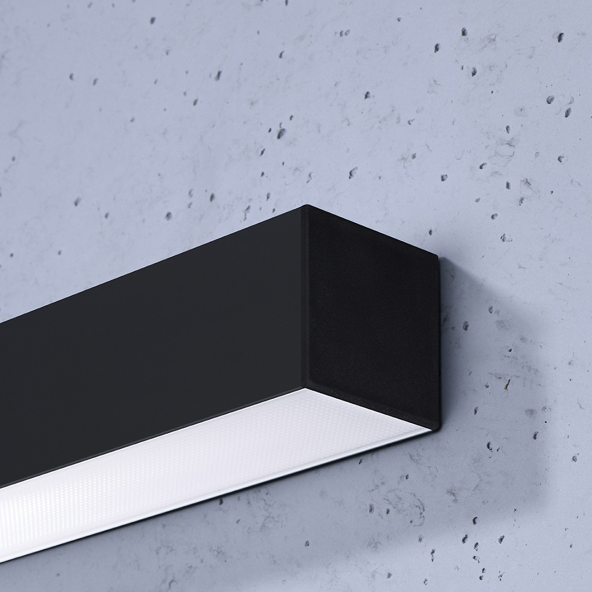 gustowna lampa - Kinkiet PINNE 150 czarny 3000K