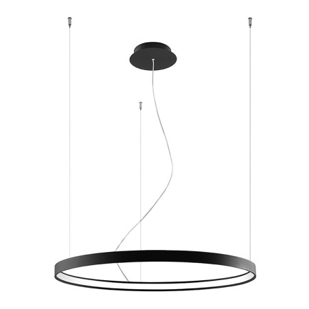 zachwycająca lampa - Żyrandol RIO 78 czarny LED 3000K