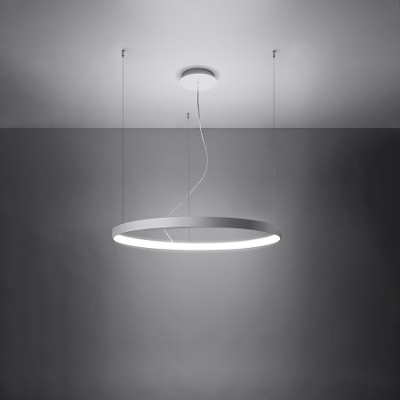gustowna lampa - Żyrandol RIO 78 biały LED 4000K