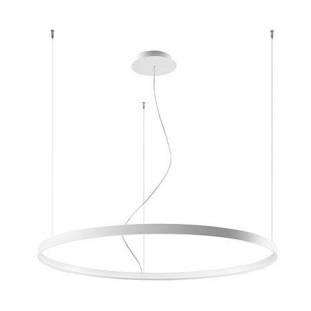 cudowna lampa - Żyrandol RIO 110 biały LED 3000K