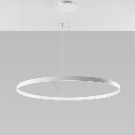 cudowna lampa - Żyrandol RIO 110 biały LED 3000K