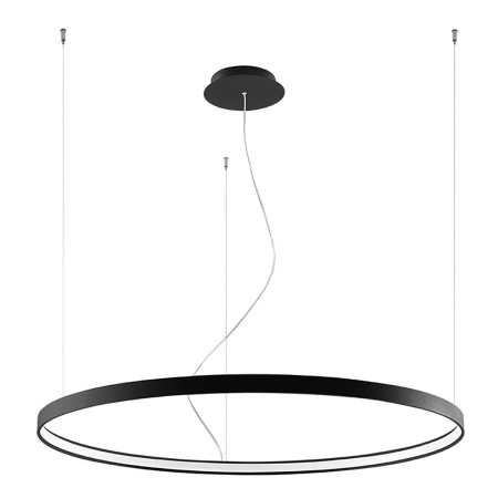 genialna lampa - Żyrandol RIO 110 czarny LED 3000K