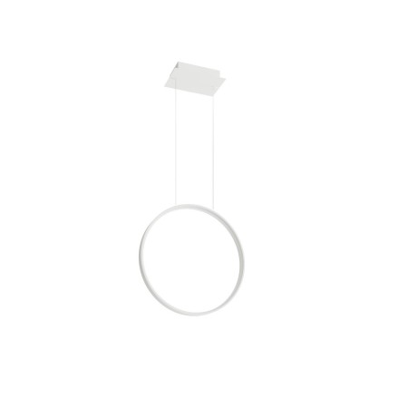 piękna lampa - Lampa wisząca RIO 55 biały LED 4000K