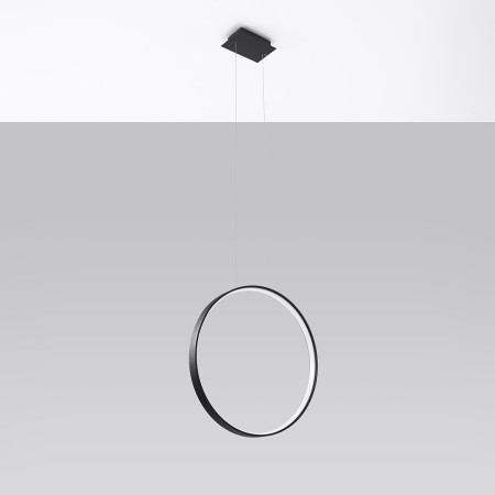 najwyższej jakości lampa - Lampa wisząca RIO 55 czarny LED 4000K