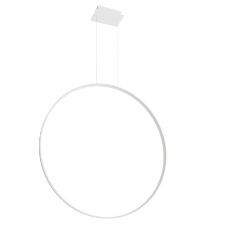 cudowna lampa - Lampa wisząca RIO 110 biały LED 4000K