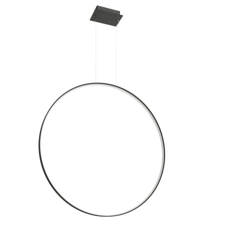 czarująca lampa - Lampa wisząca RIO 110 czarny LED 4000K