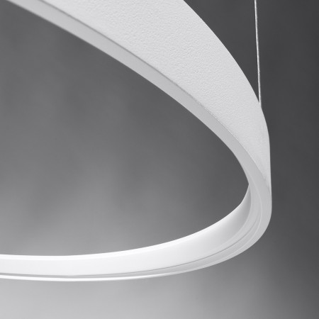 stylowa lampa - Żyrandol RIO 2 55/78 czarny LED 3000K