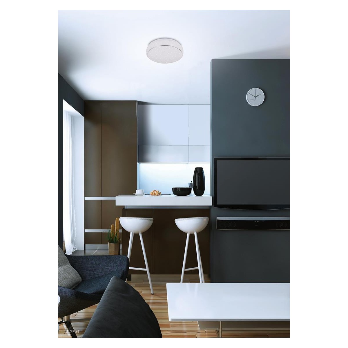 Candellux LAMPA 12-75031 xLED - 780 lm - 12W LED - 4000K